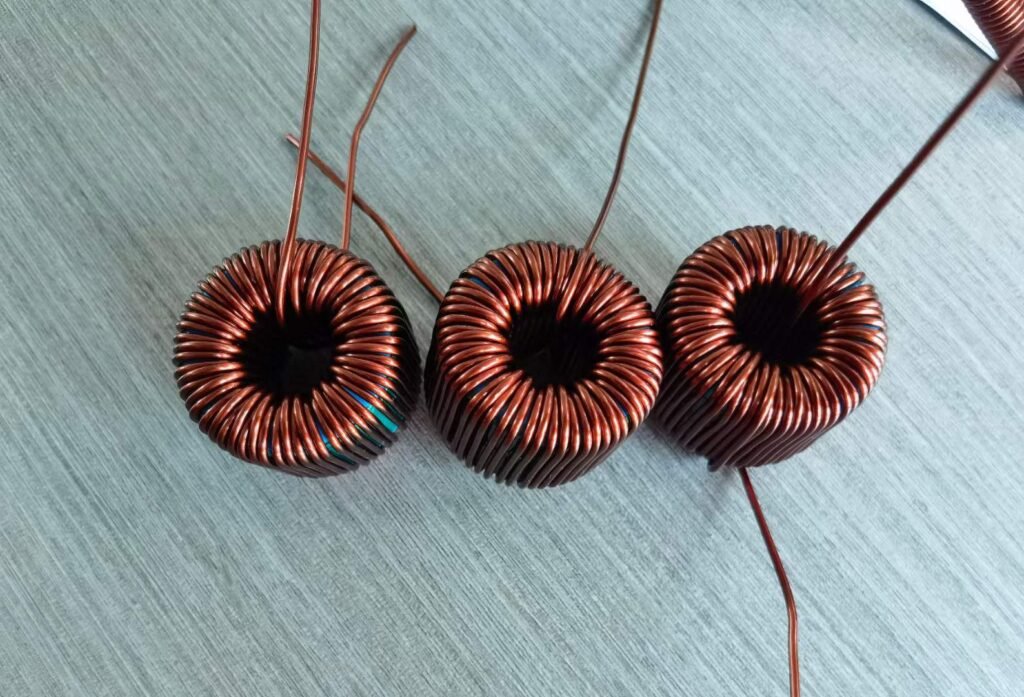 Common Differential Mode Fully Automatic Toroidal Coil Inductor Crossed