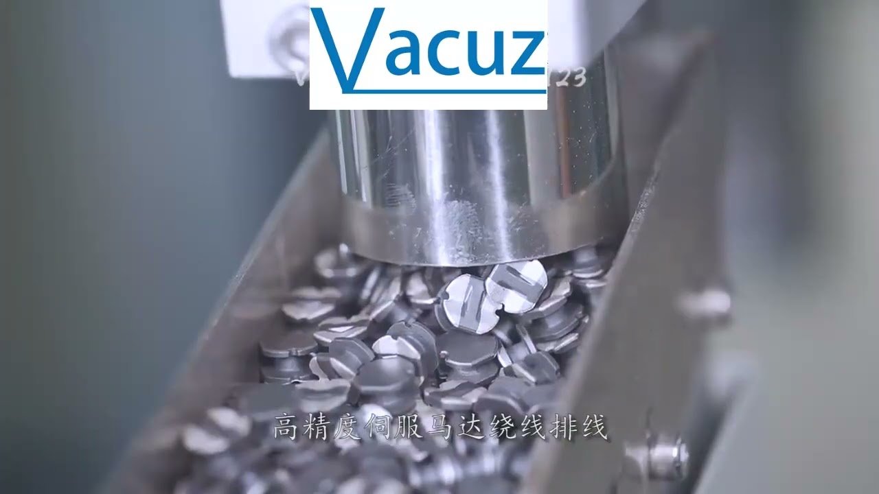 Vacuz Automatic SMD SMT Micro Chip Inductor Winding Plating Machine