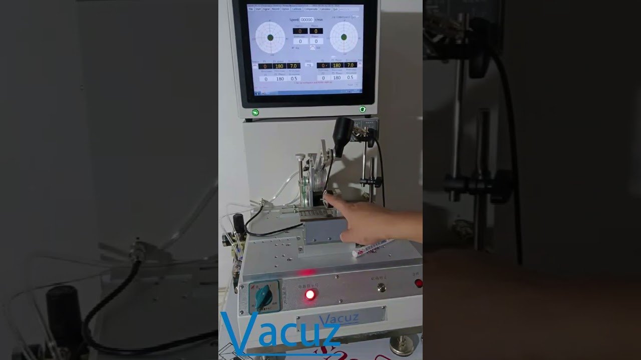 UAV Drone Motor Rotor Coil Vacuz Automatic FPV Stator Dynamic Balancing Machine Manufacturer Supply