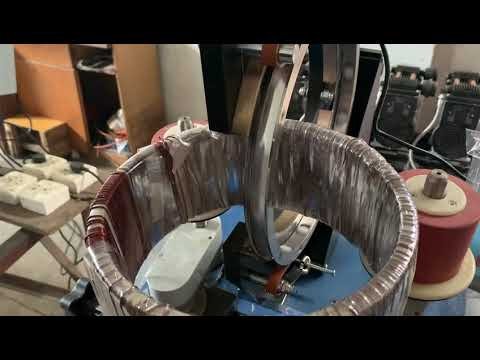 Factory Price AC 220V Automatic Toroidal Gear Type Winding Machine Insulation Tape Taping Machine