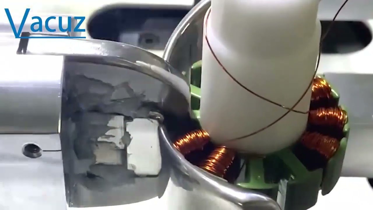 Vacuz Factory Supply Four Stations High Speed Aero Motor Stator Coil Automatic Winding Machine