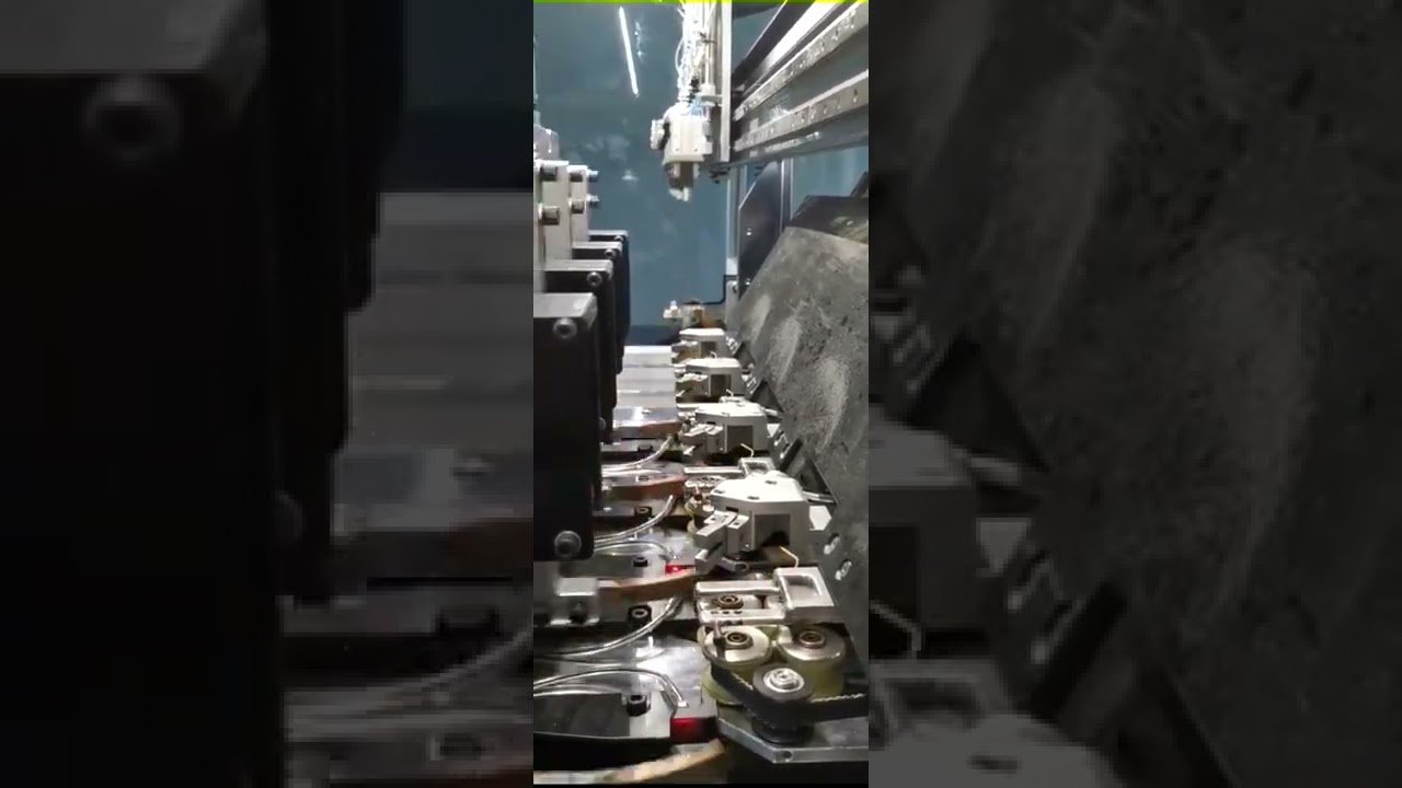 Vacuz Fully Automatic 4 Spindle Stations Axis Toroidal Differential Mode Inductor Winding Machine