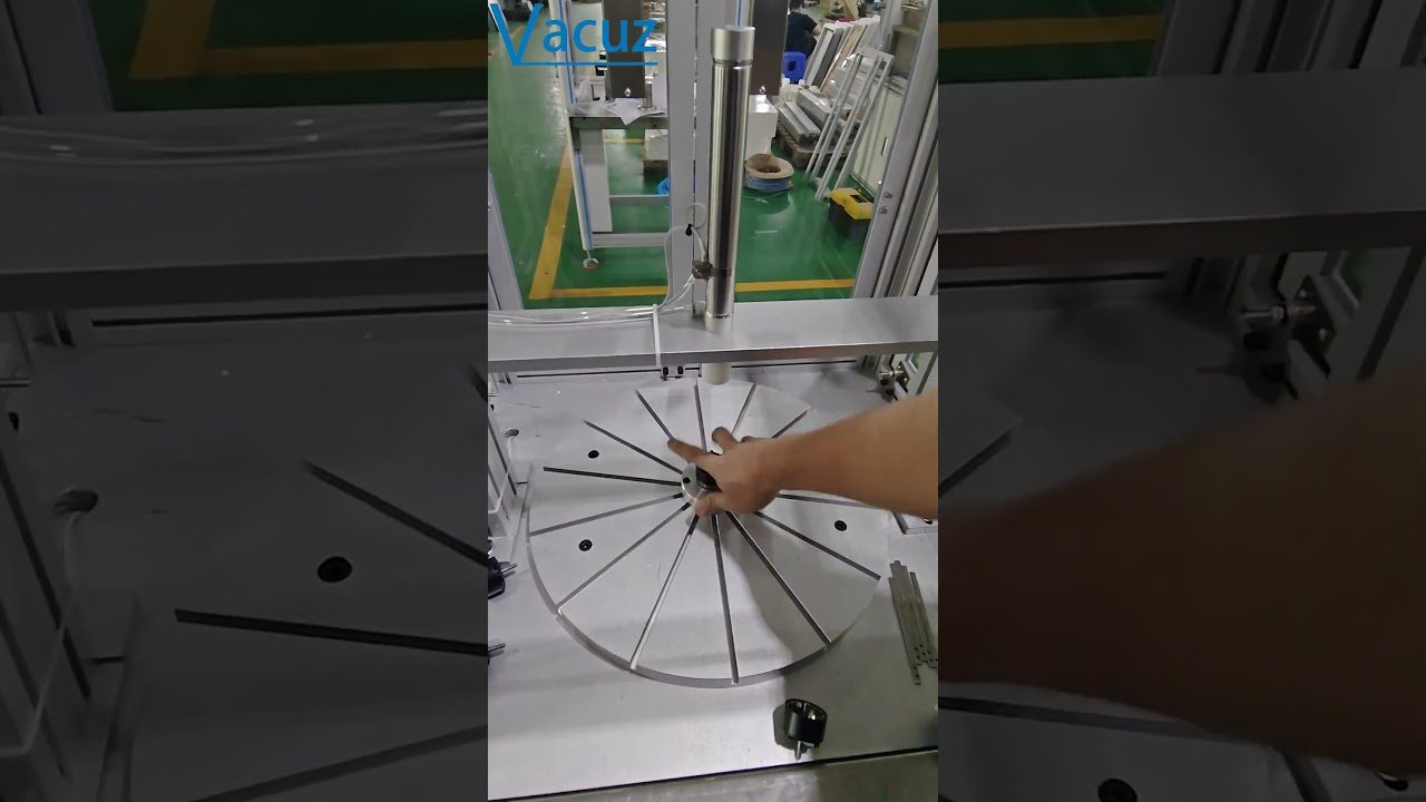 Vacuz 3115 FPV UAV Drone Motor Rotor Automatic Magnetic Steel Insertion Assembly Machine Equipment