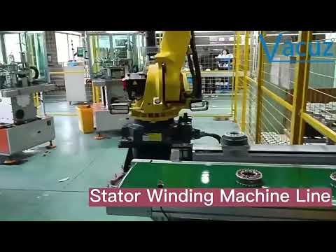 Automatic BLDC Brushless Drone Motor Automatic Inner Stator Coil Winding Machine Production Line