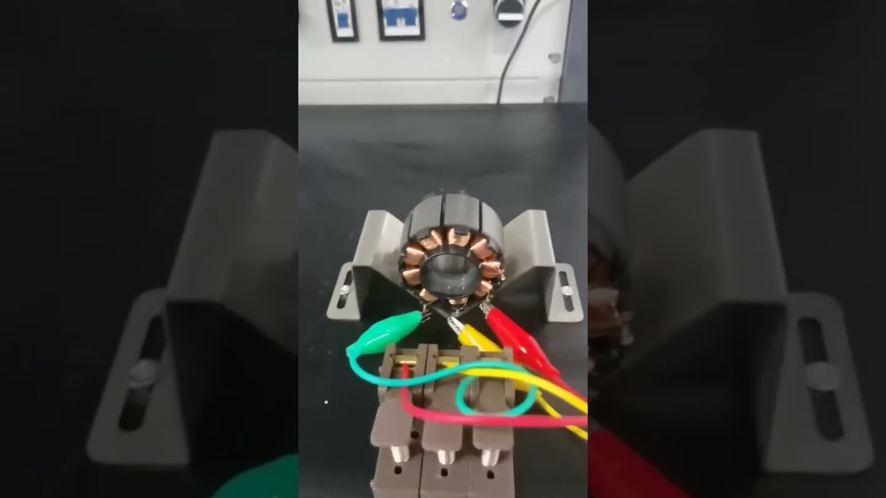 Automatic Brushless Motor Coil Resistance Withstanding Voltage Resistance Inductance Testing Machine