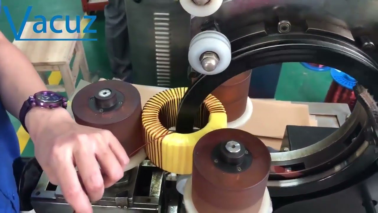 High Precision Automatic Toroidal Coil Inductor Current Transformer CNC Winding Machine