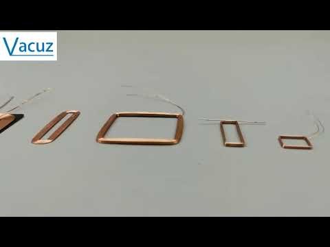 High Quality Universal Air Core Magnetic Hollow Wireless Charger Bobbin Coil Factory Price Supply