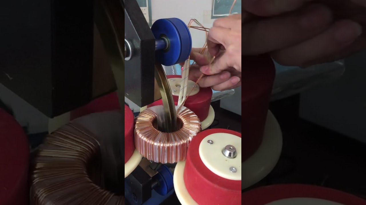 Best Quality Gear Type Automatic Toroidal Core Coil Transformer Winding Machine Coil Taping Machine