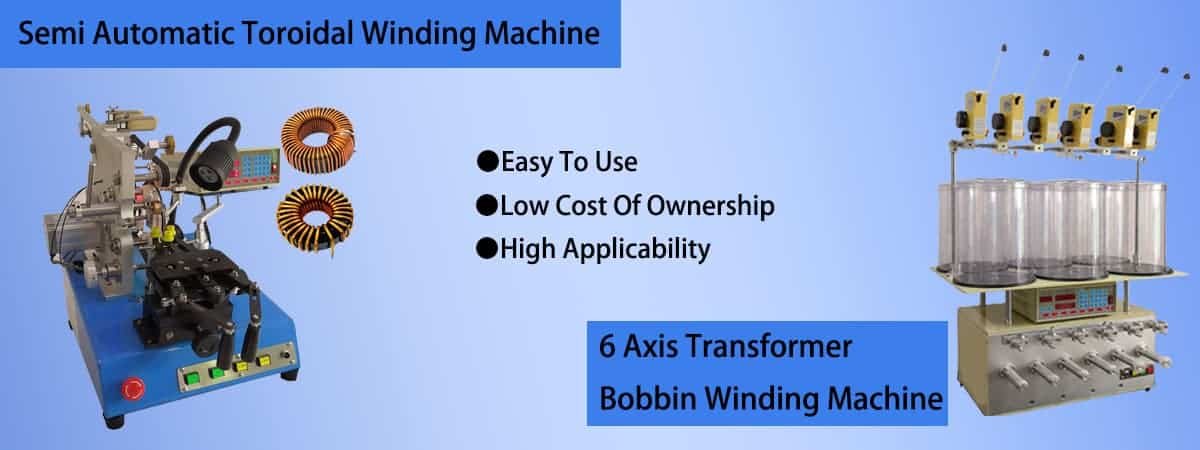 Semi Automatic Toroidal Transformer Coil Winding Machine