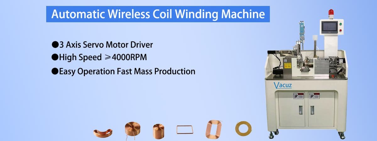 Fully Automatic Wireless Bobbinless Coil Winding Machine