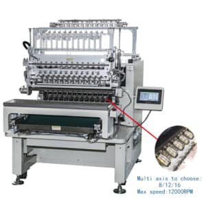 12 spindle transformer coil winding machine-3