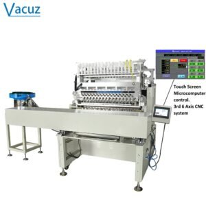 Bobinadora automática de bobinas de transformadores de 16 husillos-9