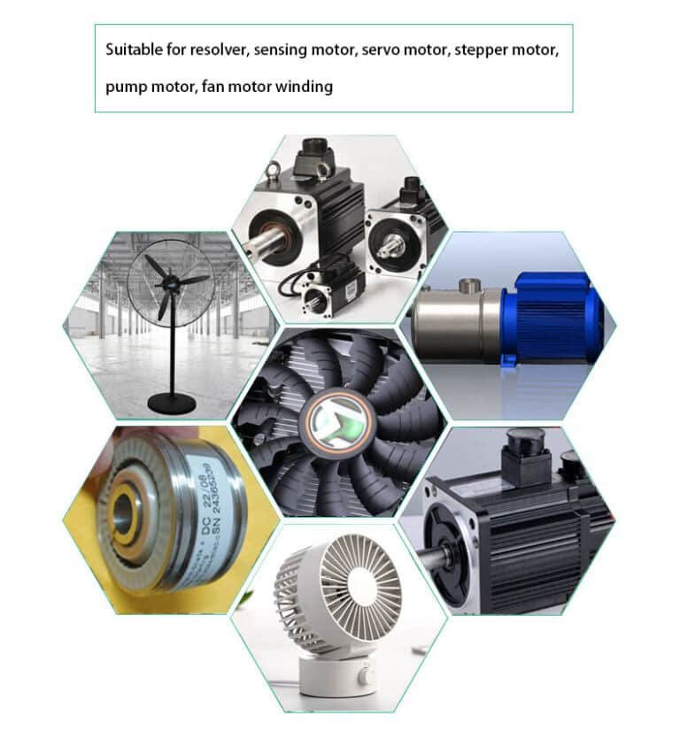 Aplicación de la bobinadora automática de estátores