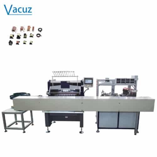 Hot Sale Fully Automatic High Frequency Transformer Bobbin Coil Inductor Winding And Soldering Machine Production Line