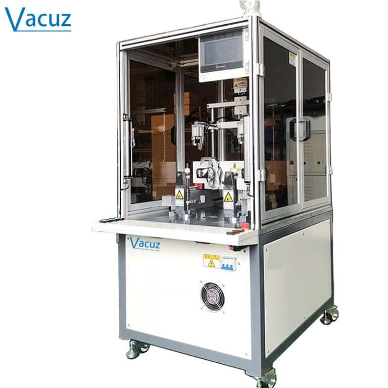 Elektrofahrzeuge Auto Rotationstransformator Stator Motorspule Zwei Stationen Automatische Wickelmaschine