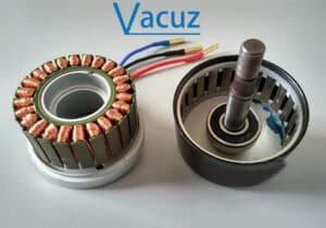 Vacuz Brushless Motor coil