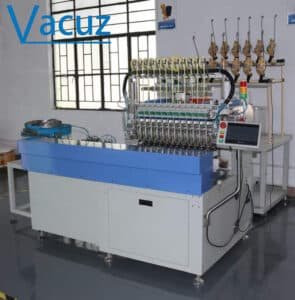 12 Spindles Automatic Transformer coil winding taping machine with auto feeding device