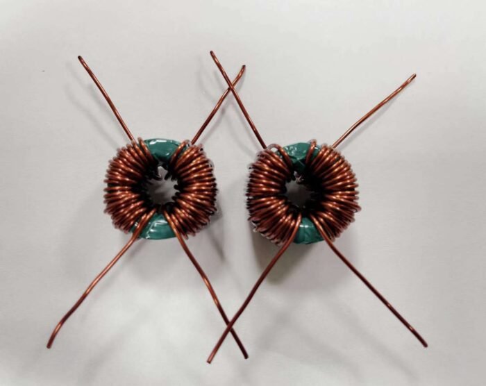 Common mode toroidal coil inductor