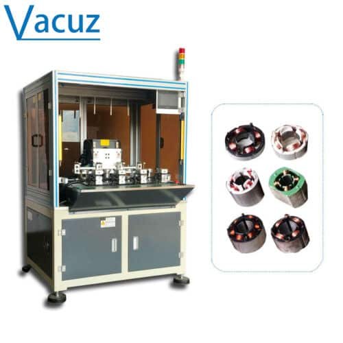 Four Stations Automatic BLDC Motor Winding Machine