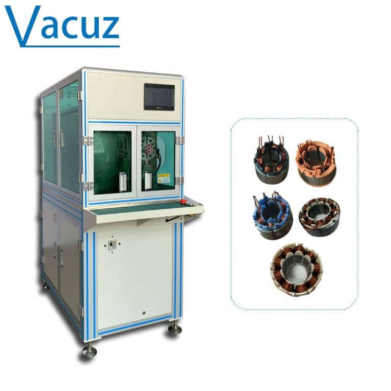 Vacuz Fully Automatic BLDC Motor Stator Coil Insulation Paper Insertion Machine Automatic