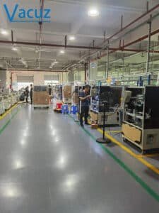 Vacuz Factory Automatic Transformer Coil Teflon Tube Insertion Winding Taping Casing Machine