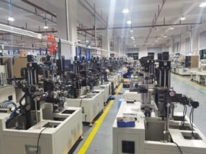 Linha de produção de máquinas de enrolamento de bobina de transformador automático Vacuz