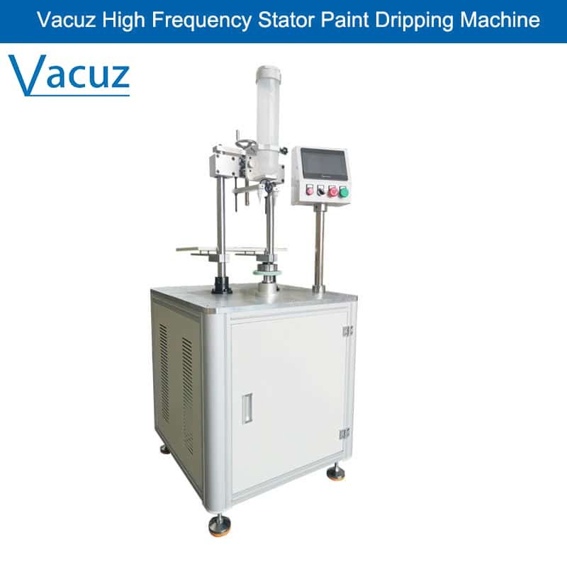 Máquina automática de goteo de pintura de alta frecuencia para estator