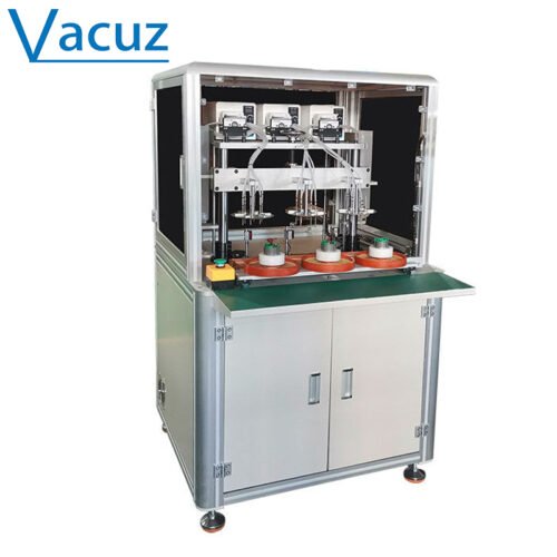 Drie Stations Motor Automatische Hoge Frequentieverf Druipende Machine voor Stator