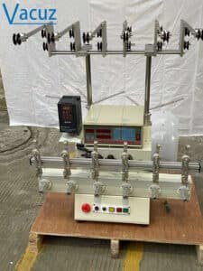 Máquina de enrolamento de bobina de transformador de seis eixos