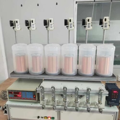 six spindle transformer coil winding machine