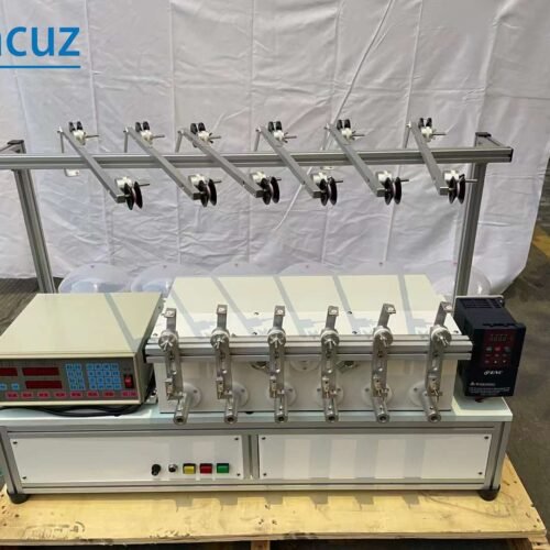 Six Spindle Precision CNC High Torsion Copper Wire Winding Machine Semi ...