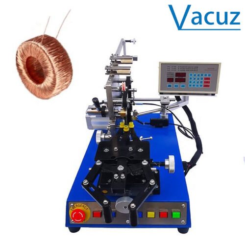 Belt type toroidal coil winding machine-