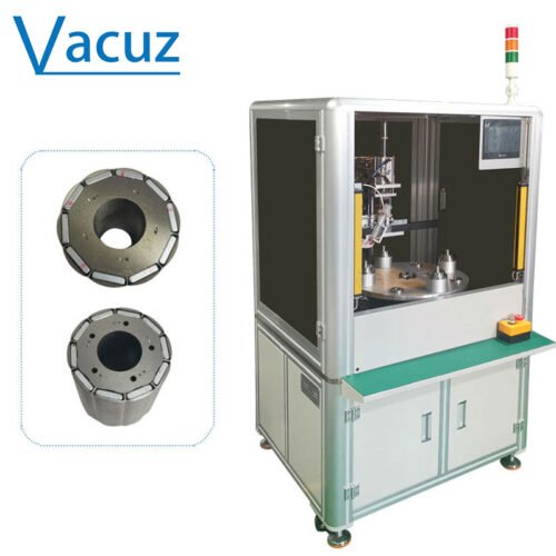 Glue Dispensing Magnetic Steel Insert Machine