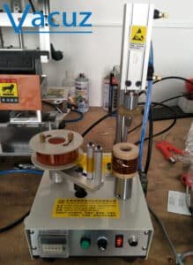 Полуавтоматическая машина для намотки ленты тороидальной катушки трансформатора