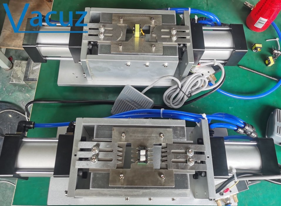 Transformer Toroidal Coil Inductor Pin Schooling Cutting Machine