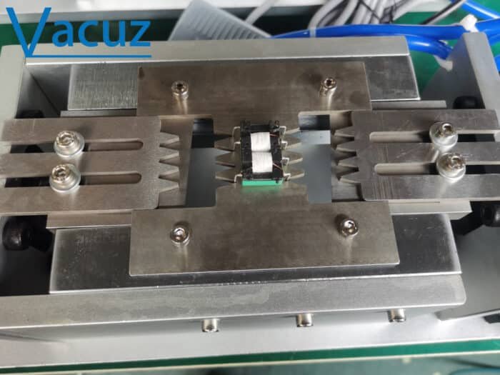 Trasformatore bobina toroidale induttore Pin Schooling macchina di taglio