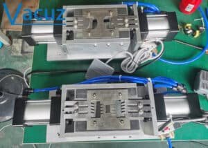 Transformer Toroidal Coil Inductor Pin Schooling Cutting Machine