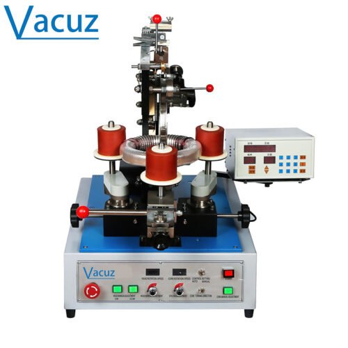 Dişli kafalı toroidal bobin indüktör sarma makinesi