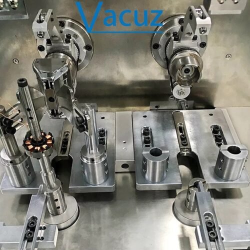 2 Spindle Automatic BLDC Brushless Drone Motor Stator Winding Machine