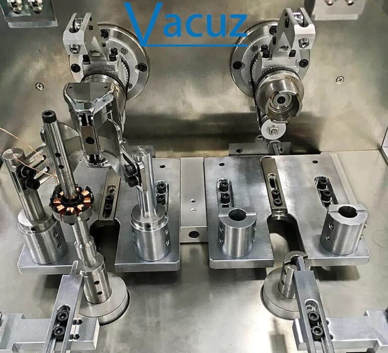 2-шпиндельна автоматична безщіткова машина для намотування статора безпілотного двигуна BLDC