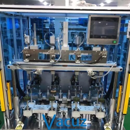 4 Spindles Automatic BLDC Brushless Drone Outer Stator Motor Coil Flying Fork Winding Machine