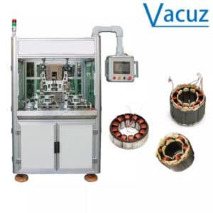 Máquina de enrolamento de agulha de bobina de motor de cortador de grama com estator interno de drone sem escova BLDC automática de venda de fábrica