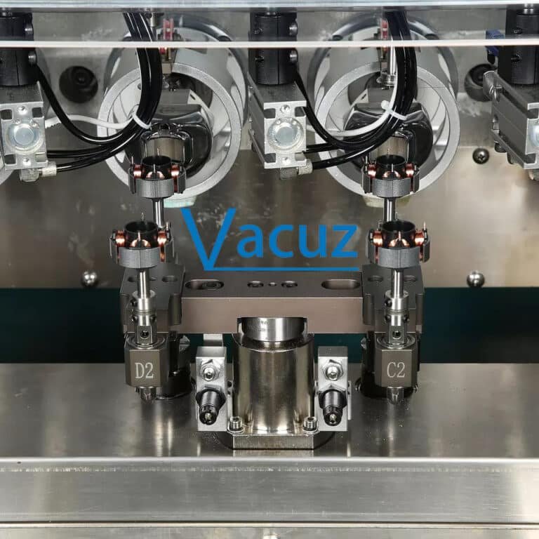 高品質 6 軸外定子全自動 BLDC 無刷 Drone 馬達線圈飛叉繞線機