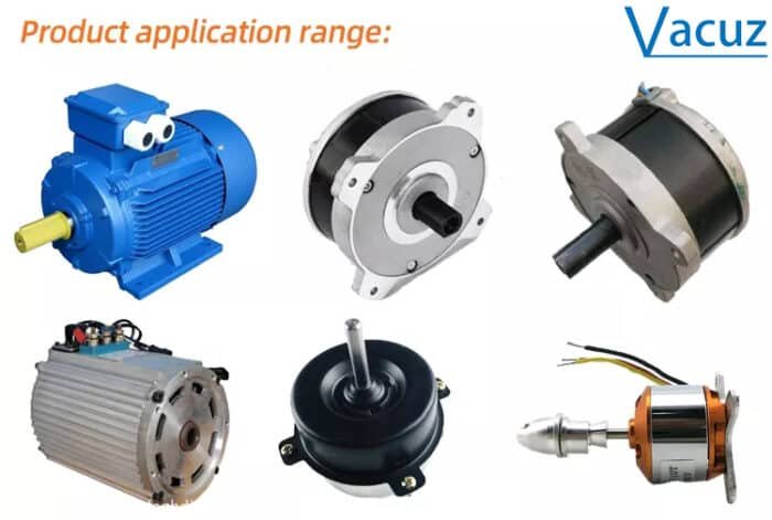 Six Spindles BLDC Brushless Drone Inner Stator High Speed Hair Dryer Automatic Motor Coil Needle Winding Machine