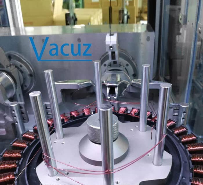 Two Stations Hub Motor Electric Vehicle E Bike Automatic BLDC Brushless Drone Outer Stator Coil Flying Fork Winding Machine Manufacturer Cost