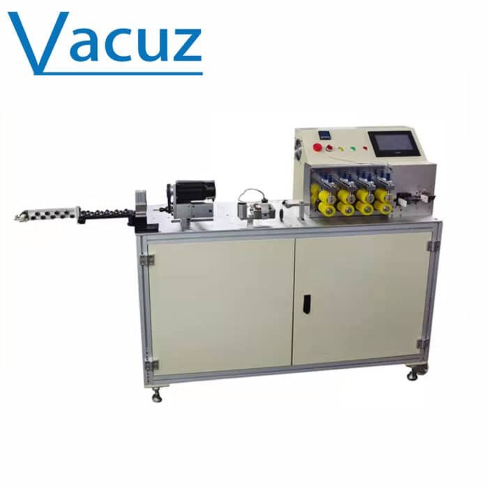 Automatic Tin Cutting Stripping Bending Machine Cable Stripper Peeling