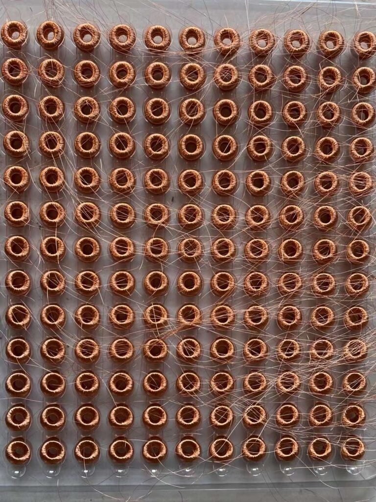 Thin Wire Differential Mode Vacuz Automatic Toroidal Coil Inductor Belt Type Winding Machine