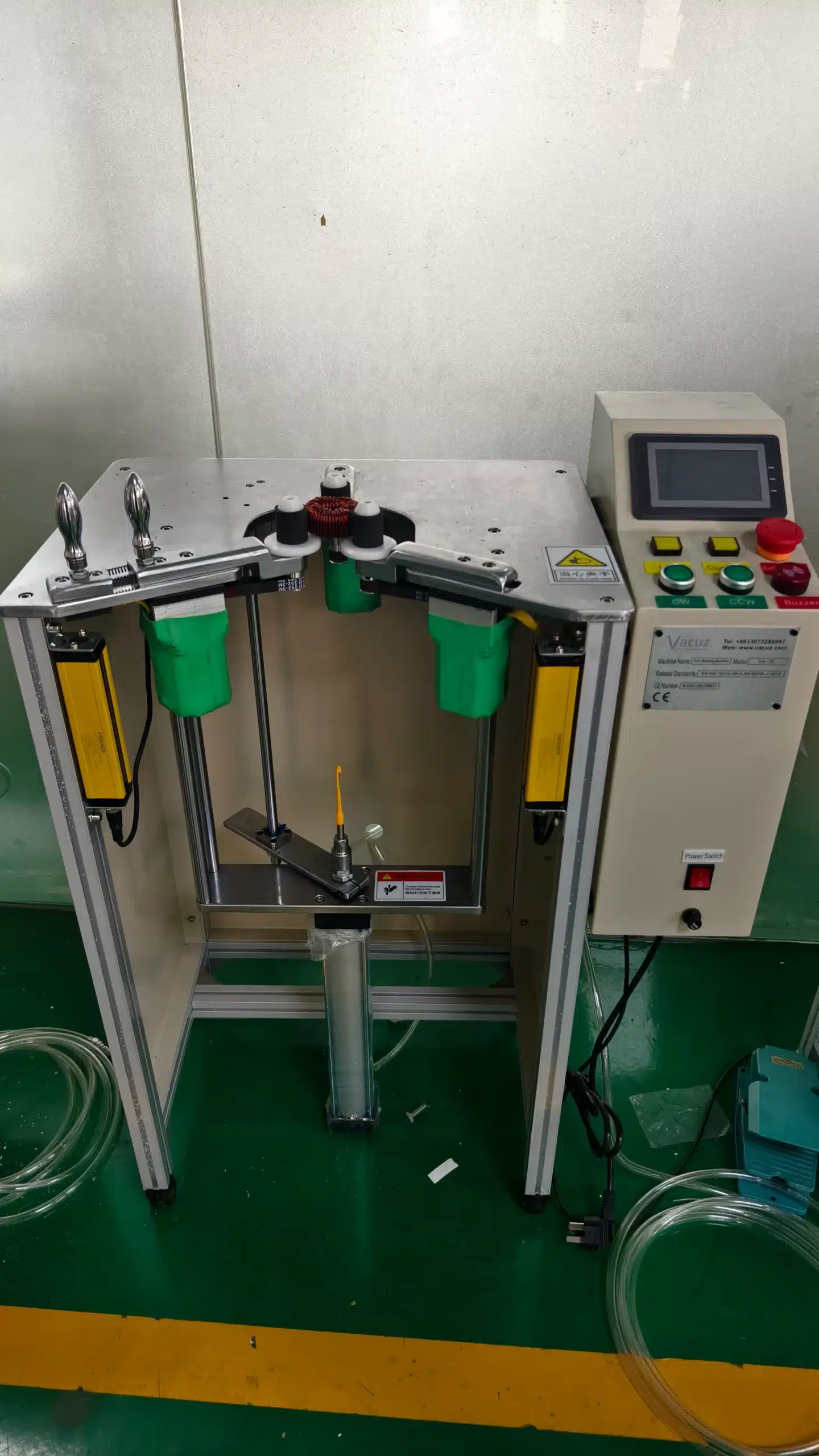 Auto Cornering Hook Needle Copper Wire Winding Machine