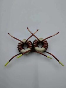 2.5mm Copper Wire Common Mode Toroidal Coil Inductor Automatic Winding Peeling Taping Machine