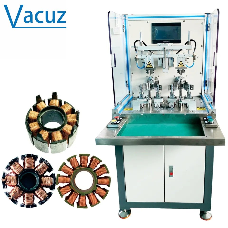 Automatic BLDC Brushless Outer Motor Stator Coil Flying Fork Winding Machine For Sale